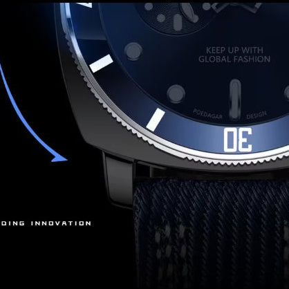 POEDAGAR | Reloj Analógico de Lujo para Hombre