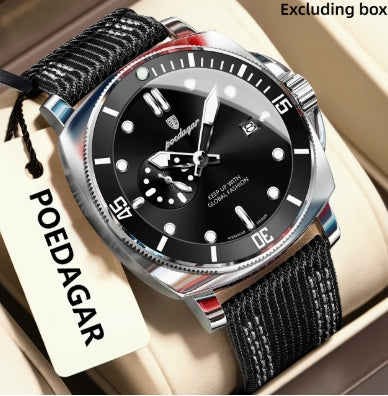 POEDAGAR | Reloj Analógico de Lujo para Hombre